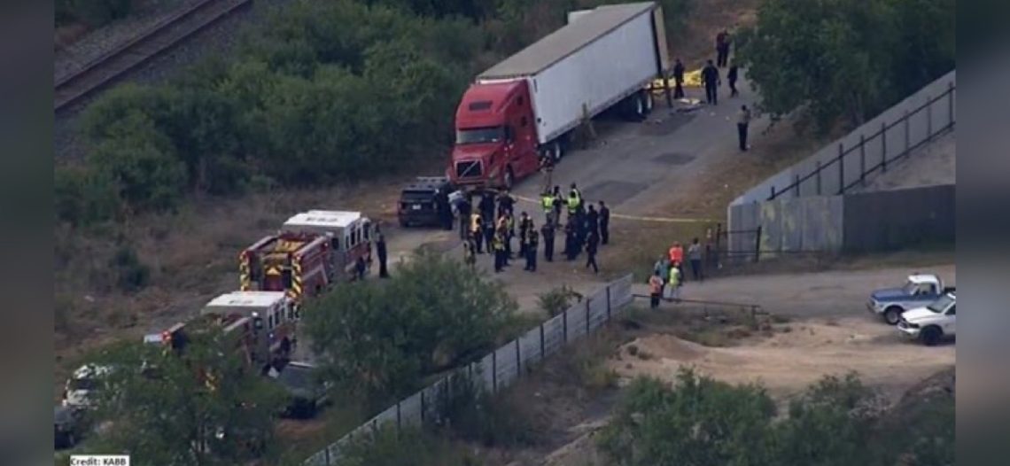 Tragedia en Texas 42 migrantes muertos en un Trailer