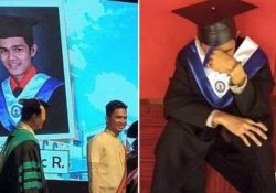 Joven se gradúa y rompe en llanto al notar que su familia no asistió a la ceremonia