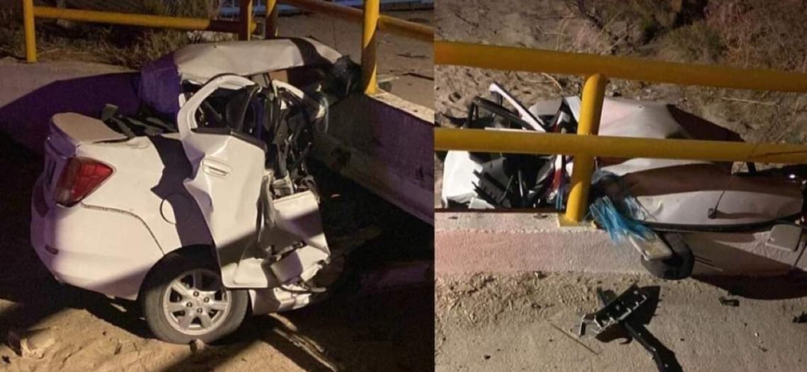 Mueren tres personas al chocar en el vehículo que acababan de robarse en Hermosillo