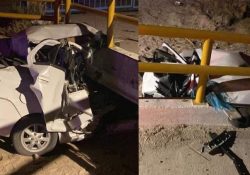 Mueren tres personas al chocar en el vehículo que acababan de robarse en Hermosillo