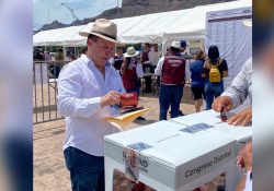 Zataráin en la votación por consejeros; dijo estar convencido del proyecto morenista