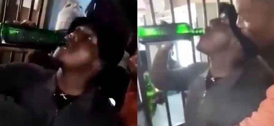 Hombre muere tras beber una botella de licor en un concurso; el premio eran 250 pesos
