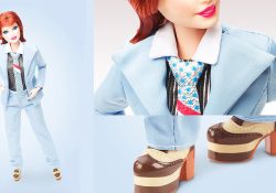 Barbie rinde tributo glamoroso y rockero a David Bowie