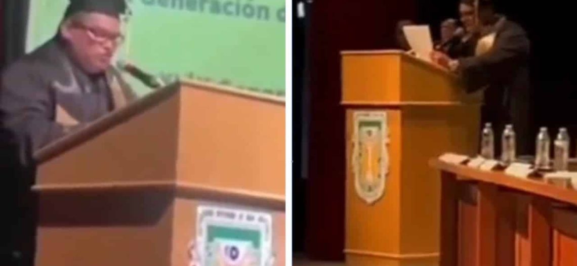 Alumnos abandonan su propia graduación por discurso contra el aborto y la comunidad LGBT