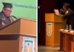 Alumnos abandonan su propia graduación por discurso contra el aborto y la comunidad LGBT