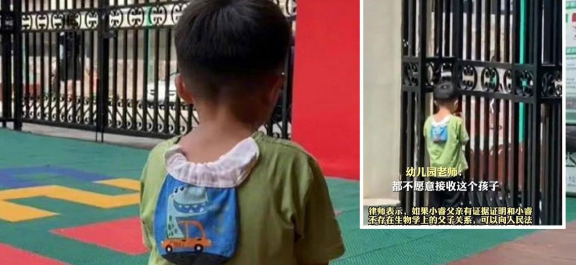 Padre abandonó en escuela a un niño tras enterarse que no es su hijo biológico