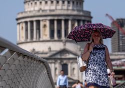 Termómetros en Reino Unido alcanzan 39.1 grados, un nuevo récord histórico