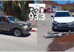 Por no respetar Alto obligatorio, vehículo provoca accidente en Calle Trece