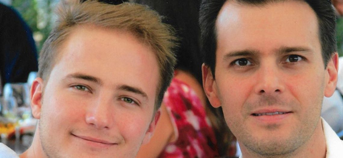 Hijo de René Strickler se casa con su novio y el actor publica las fotos