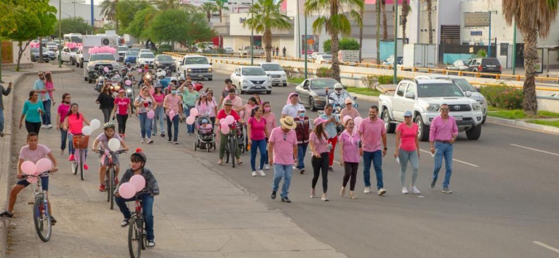 Con rodada, concluyen Semana Mundial por la Lactancia Materna