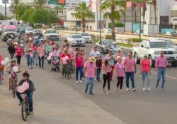 Con rodada, concluyen Semana Mundial por la Lactancia Materna
