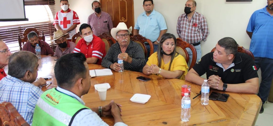 Implementa Protección Civil Sonora intenso operativo por lluvias en el estado