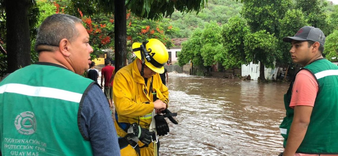 Destaca coordinación de los tres niveles de gobierno en emergencia por lluvias en Sonora