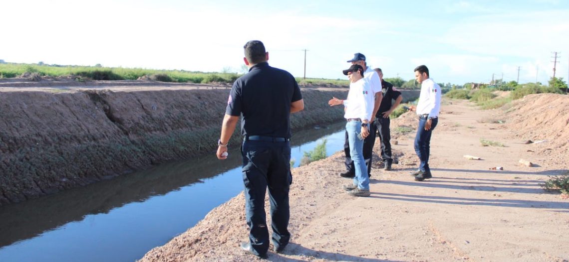 Inspecciona Protección Civil represos y diques del sur de Sonora
