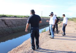 Inspecciona Protección Civil represos y diques del sur de Sonora