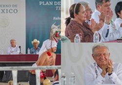 En gira de trabajo por la región, acompaña alcaldesa Doctora Karla Córdova González a presidente Andrés Manuel López Obrador
