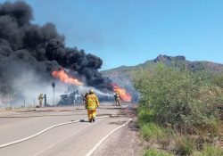 Confirma Protección Civil, Chofer de Pipa localizado vivo y sin lesiones