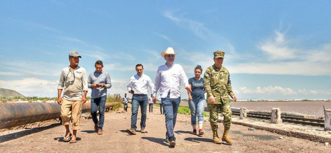 Emite Gobernador declaratoria de estado de emergencia y desastre para Empalme y Guaymas
