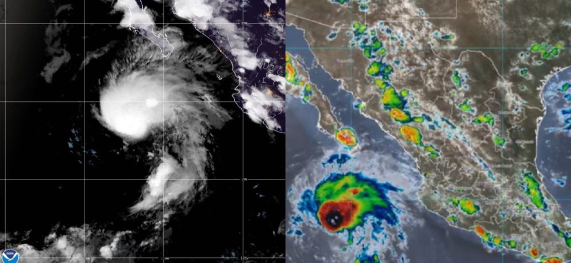Se forma la tormenta tropical Howard al sur de la Península de Baja California