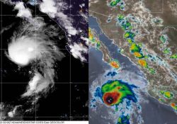 Se forma la tormenta tropical Howard al sur de la Península de Baja California