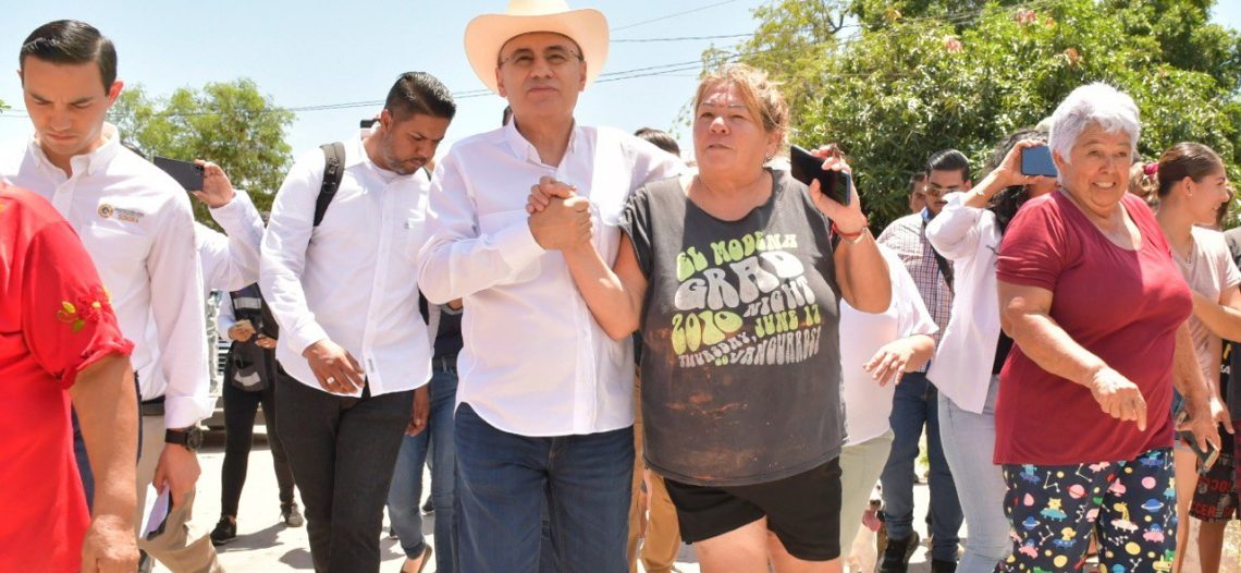 No regatearemos el apoyo a las familias de Guaymas y Empalme: gobernador Alfonso Durazo