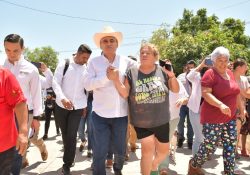 No regatearemos el apoyo a las familias de Guaymas y Empalme: gobernador Alfonso Durazo