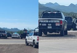 Detienen a dos personas armadas en carretera Federal Guaymas Hermosillo