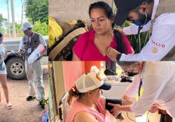 A través de jornada médica en Ortiz benefician a residentes; participan coordinados dependencias de los tres niveles de gobierno