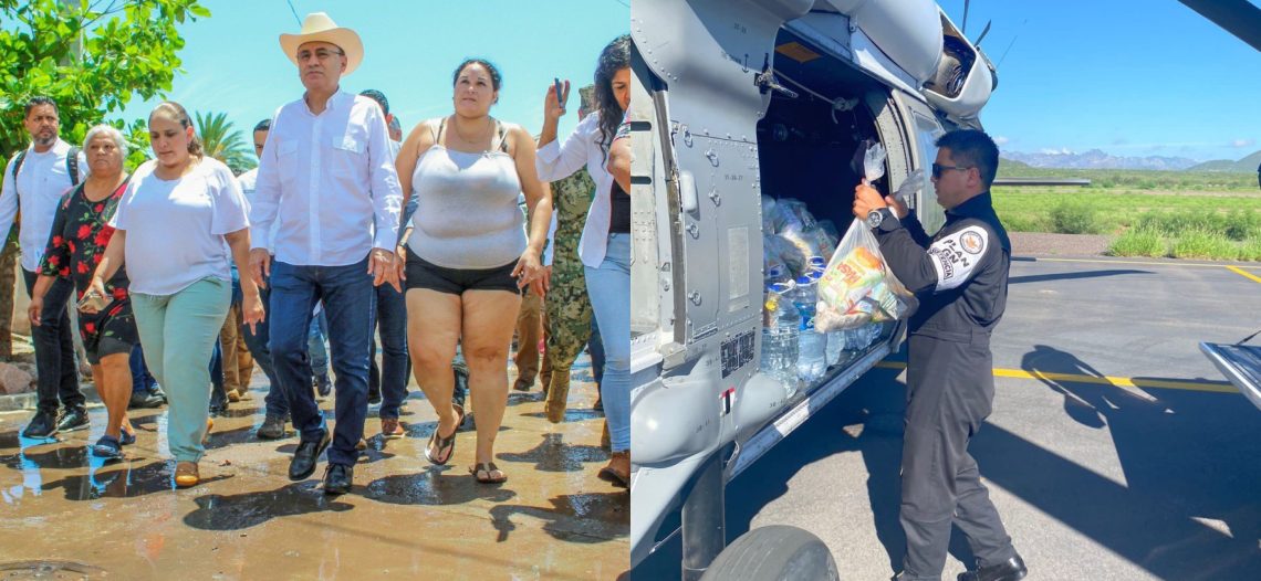 El Gobierno estatal emprendió acciones para la reconstrucción tras las copiosas lluvias