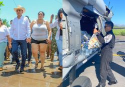 El Gobierno estatal emprendió acciones para la reconstrucción tras las copiosas lluvias