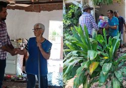 ORDUÑO RECORRE ZONAS AFECTADAS
