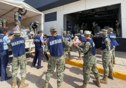 Mantiene la SEMAR su programa de atención a emergencias; instalarán cocinas móviles en Empalme