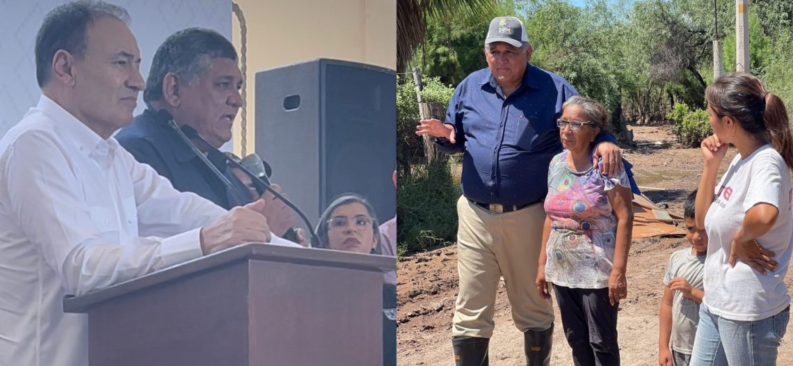Autoridades de Empalme pide más apoyo; reconocen la presencia del gobernador en las zonas afectadas