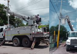 Para el beneficio de las familias, atienden peticiones para rehabilitación de alumbrado; invitan a utilizar el 072 de Atención Ciudadana