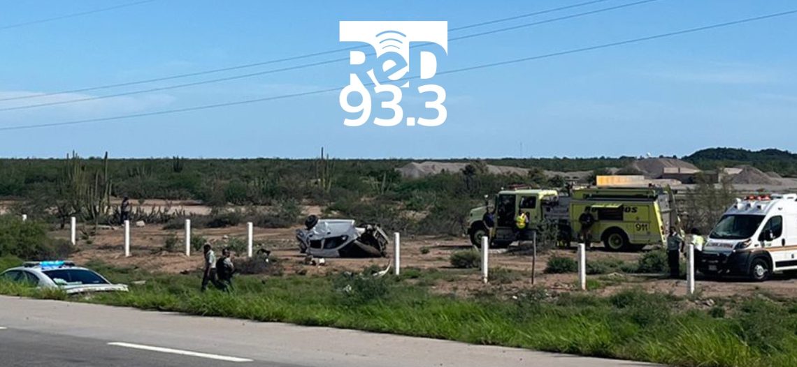 Muere persona en volcamiento al sur de Empalme