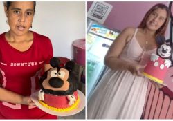 Muere repostera que se hizo viral por pastel de Mickey Mouse malformado