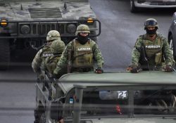 Llegan a Nuevo León 500 militares y elementos de la GN para reforzar seguridad