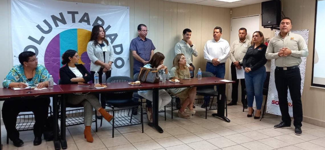 Presentan programa de infraestructura educativa a integrantes del voluntariado del Gobierno de Sonora