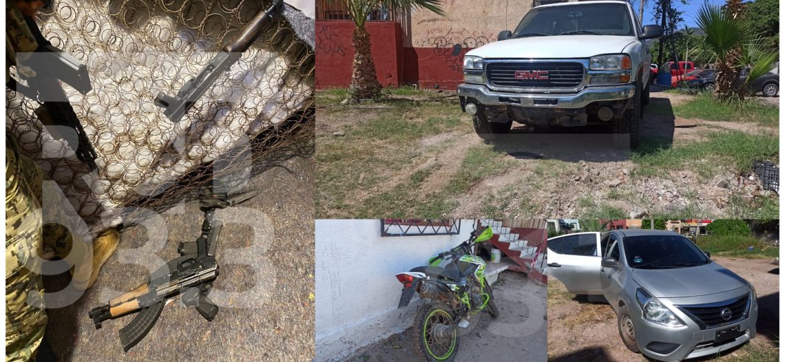Catean vivienda en Loma Dorada y detienen a seis personas
