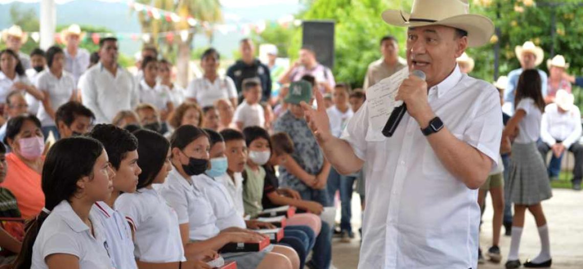 Habitantes de la sierra no están solos; cuentan con el Gobierno de Sonora: gobernador Alfonso Durazo desde Ónavas