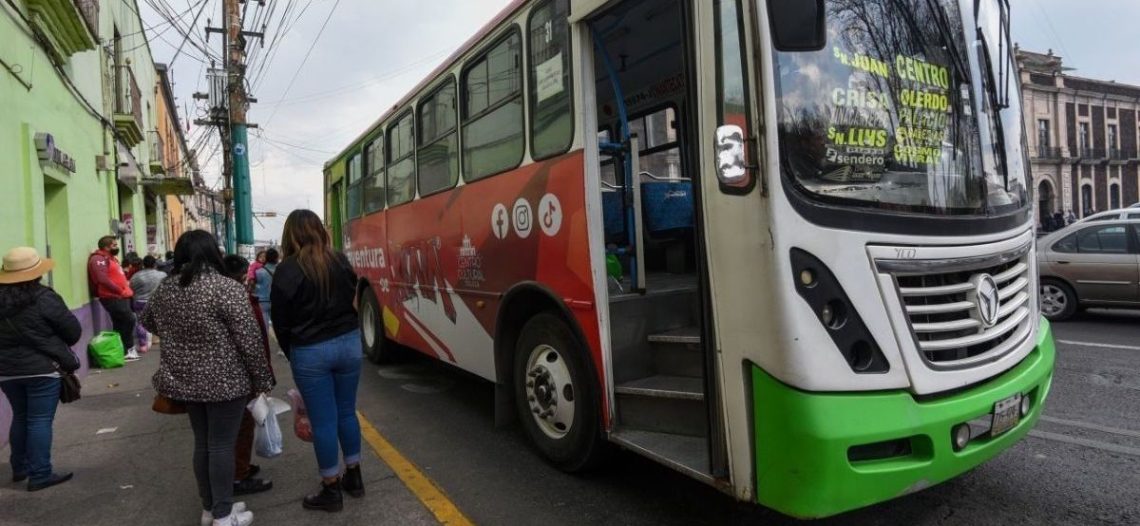 Pandemia redujo el uso de Transporte Público Urbano: Inegi