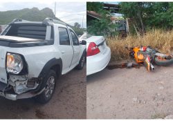 Accidente por corte de preferencia, deja persona lesionada en Salida Norte Guaymas
