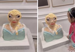 Niña recibe un fallido pastel de “Frozen” en su cumpleaños y la reacción se hace viral