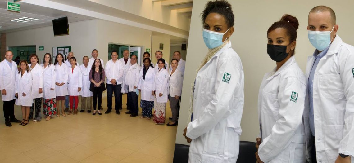 Llegan 15 médicos especialistas de Cuba a Hospital General de Cananea