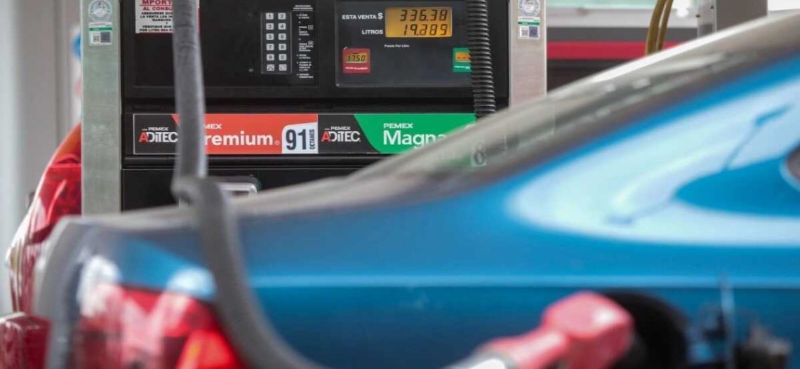 Aumentará precio de la gasolina hasta dos pesos por litro a partir de este 10 de septiembre; Hacienda recorta subsidio