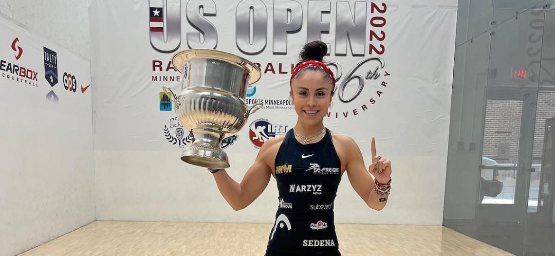 Paola Longoria se corona en EU; logra su título 116