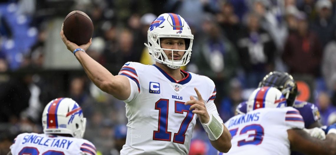 Josh Allen se viste de héroe ante los Cuervos de Baltimore