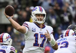 Josh Allen se viste de héroe ante los Cuervos de Baltimore