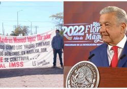 El sábado AMLO estará en Navojoa y le exigirán construir el hospital del IMSS
