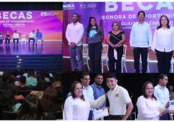 Participa Doctora Karla Córdova González en entrega de becas «Sonora de Oportunidades»